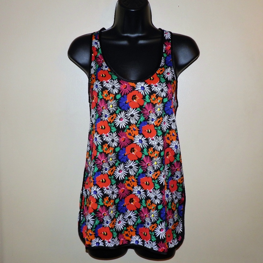 Philosophy Republic Clothing Flowered Tank Top